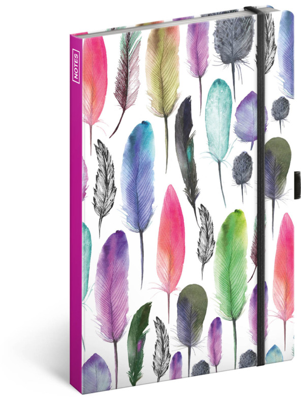 NOTIQUE NOTIQUE Notes Perje, podloga, 13 x 21 cm