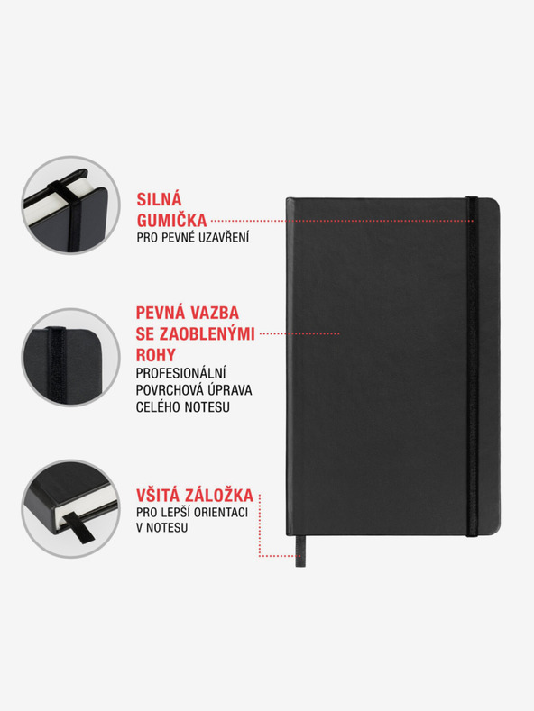 NOTIQUE NOTIQUE Notes Mali princ - kralj, podloga, 11 x 16 cm