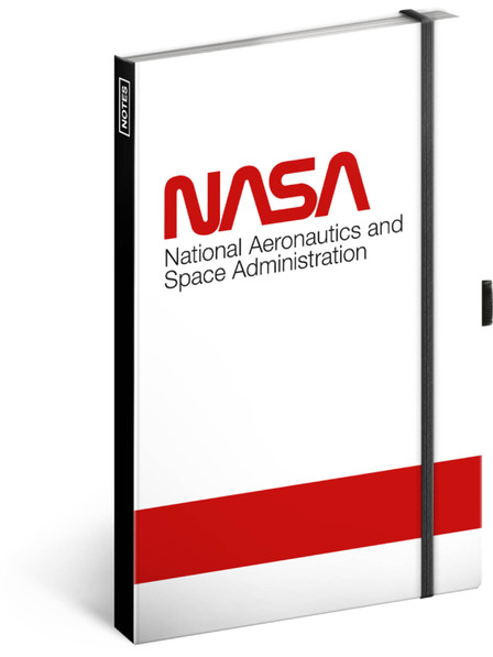 NOTIQUE NOTIQUE Notes Črv NASA, podložen, 13 x 21 cm