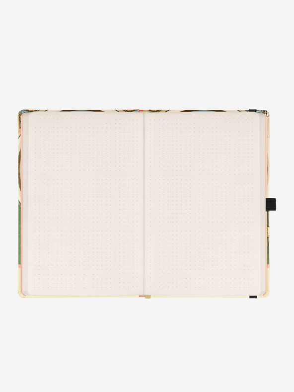 NOTIQUE NOTIQUE Beležnica Alfons Mucha - Petrihor, pikčasta, 13 x 21 cm