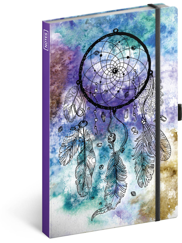 NOTIQUE NOTIQUE Notes Lovilec sanj, podložen, 13 x 21 cm