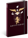 NOTIQUE NOTIQUE Zapiski Harry Potter - Gryffindor, podloženi, 13 x 21 cm BAAGL