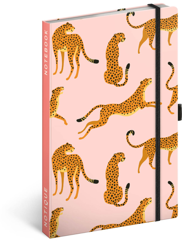 NOTIQUE NOTIQUE Zapiski Leopardi, podloženi, 13 x 21 cm BAAGL
