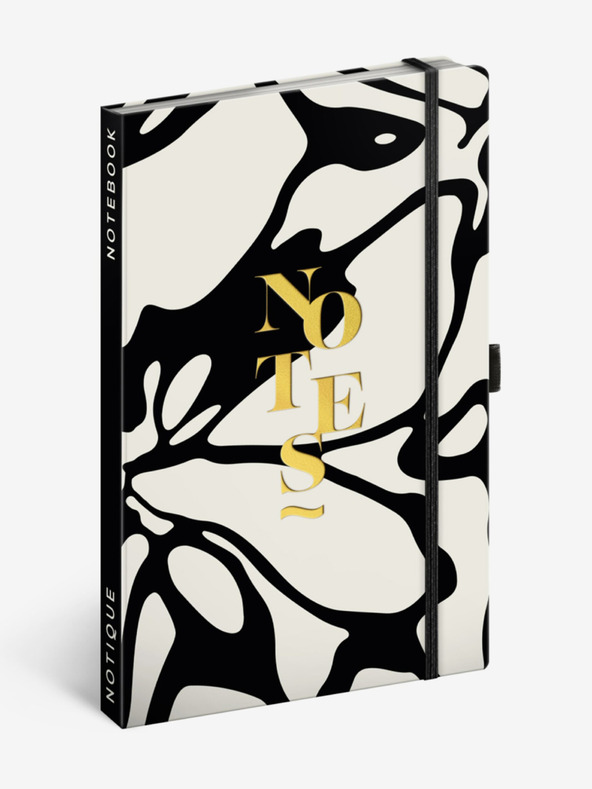 NOTIQUE NOTIQUE Notes Abstraktno, podloženo, 13 x 21 cm