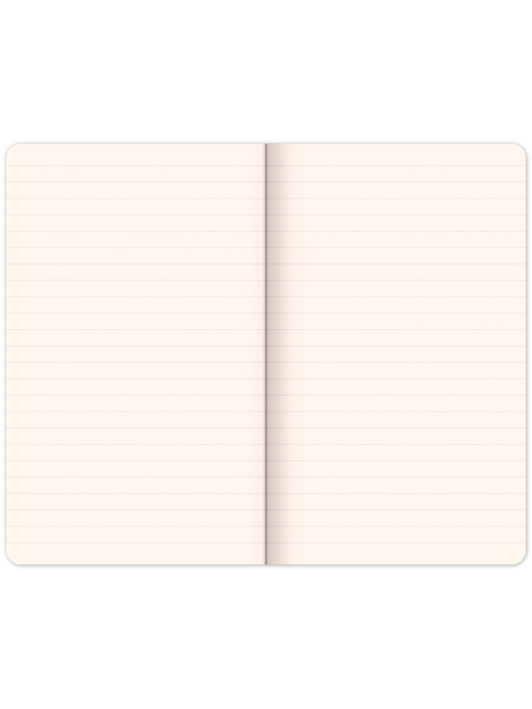 NOTIQUE NOTIQUE Notes Polka dots, podloženo, 13 x 21 cm BAAGL