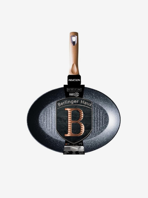 Berlingerhaus Ponev za ribe in zrezke z marmornato površino 35 cm Rosegold Metallic Line BERLINGERHAUS