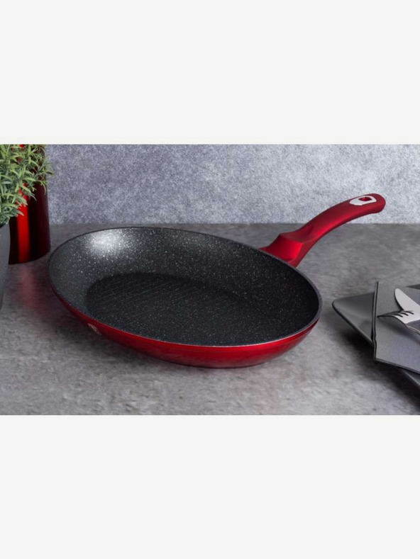 Berlingerhaus Ponev za ribe s površino, ki se ne prijema, 35 cm burgundska izdaja BERLINGERHAUS