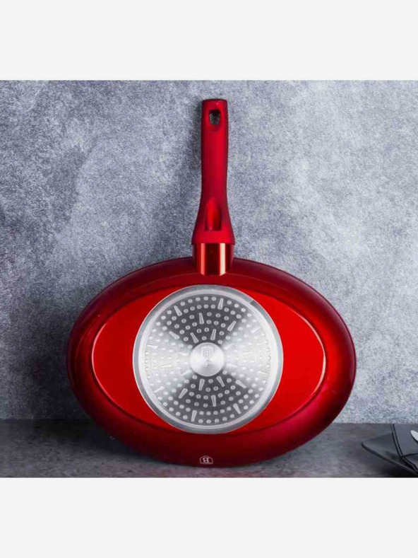 Berlingerhaus Ponev za ribe s površino, ki se ne prijema, 35 cm burgundska izdaja BERLINGERHAUS