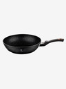 Berlingerhaus Ponev Wok z marmornato površino BERLINGERHAUS Black Rose Collection (28 cm)