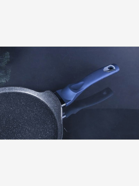 Berlingerhaus Ponev za palačinke z marmornato površino 28 cm BERLINGERHAUS Metallic Line Aquamarine Edition