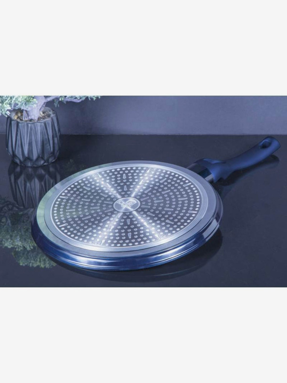 Berlingerhaus Ponev za palačinke z marmornato površino 28 cm BERLINGERHAUS Metallic Line Aquamarine Edition