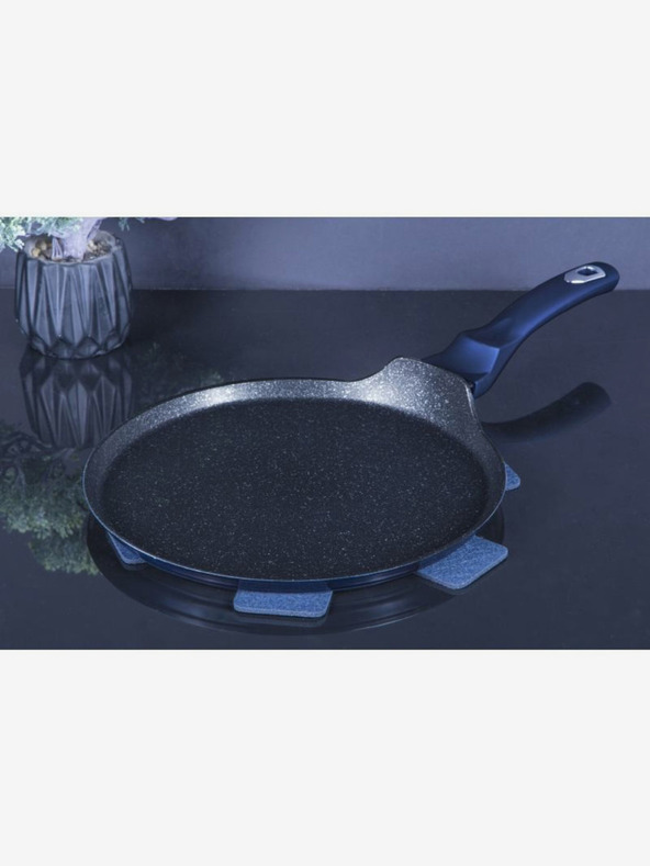 Berlingerhaus Ponev za palačinke z marmornato površino 28 cm BERLINGERHAUS Metallic Line Aquamarine Edition