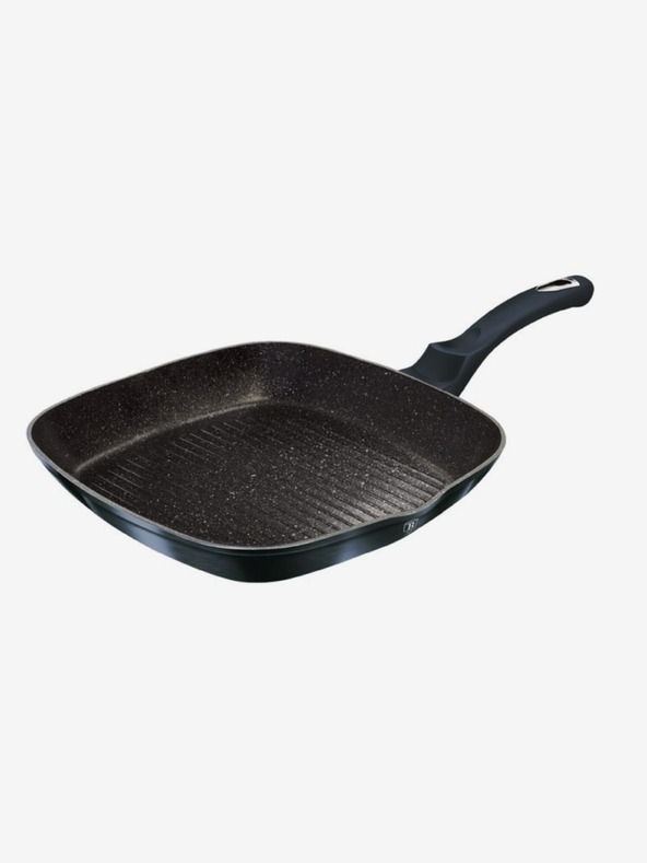 Berlingerhaus Ponev za peko na žaru s površino iz marmorja 28 cm BERLINGERHAUS Metallic Line Aquamarine Edition