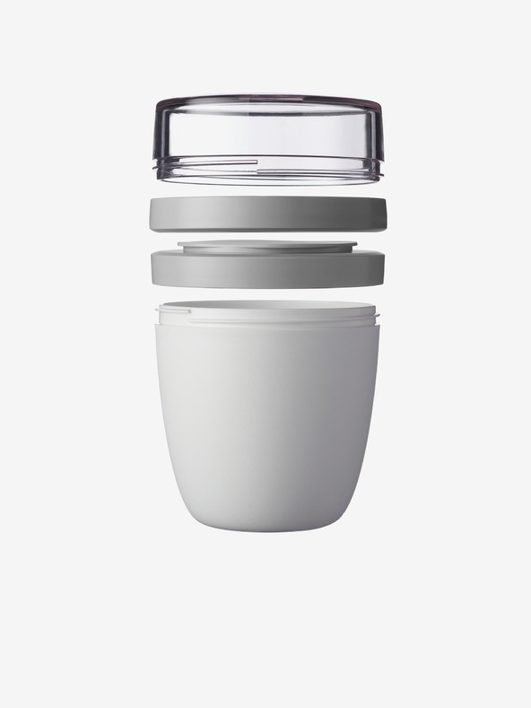 Mepal Črna škatlica za malico Mepal Ellipse Mini (300 + 120 ml)