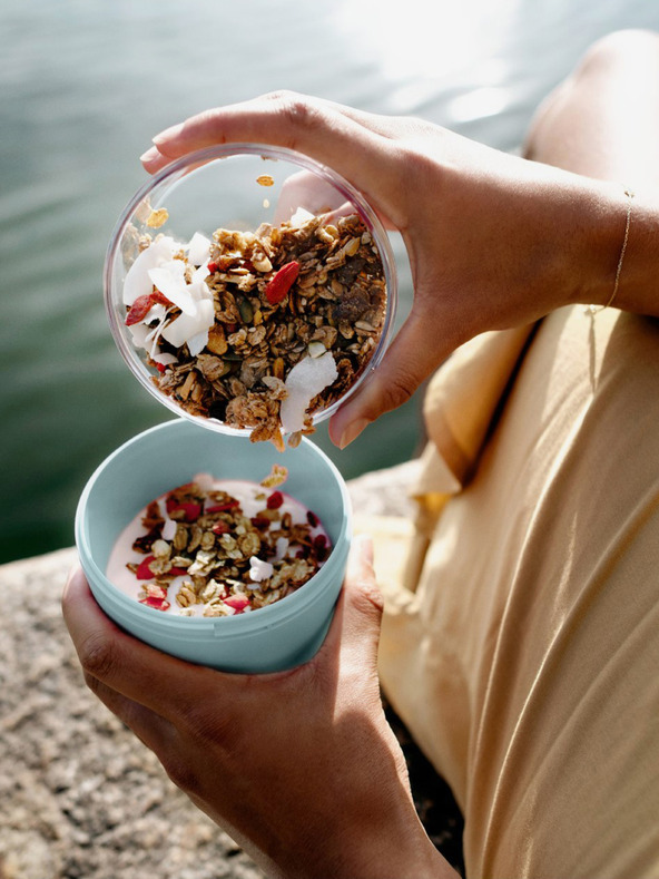 Mepal Mepal Ellipse svetlo modra škatla za shranjevanje hrane (500 ml)