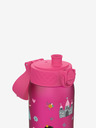 ION8 Roza dekliška vzorčasta steklenica Ion8 Leak Proof Princesa 350 ml