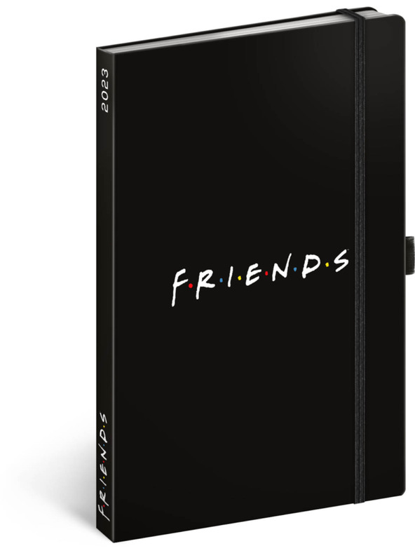 NOTIQUE NOTIQUE Zapiski Prijatelji, podloženi, 13 x 21 cm BAAGL