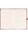 NOTIQUE NOTIQUE Notes Aprint Neo, bordo, podložen, 15 x 21 cm