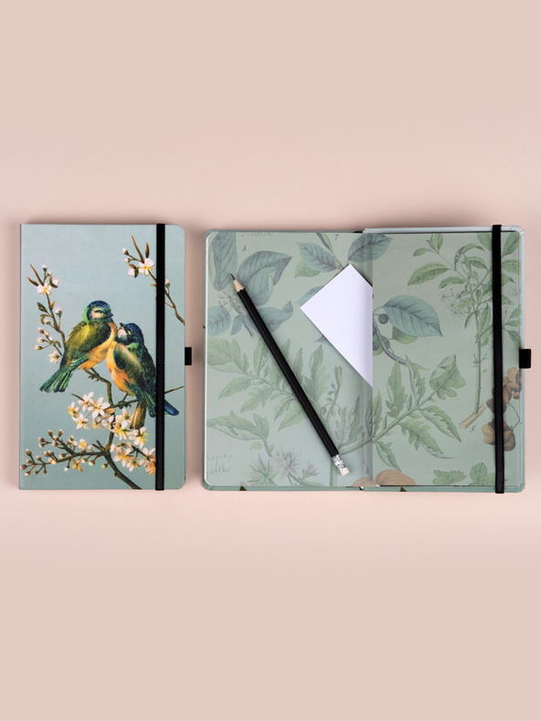 NOTIQUE NOTIKVITNA opomba Ptice Katerine Winter, pikčasto, 13 x 21 cm