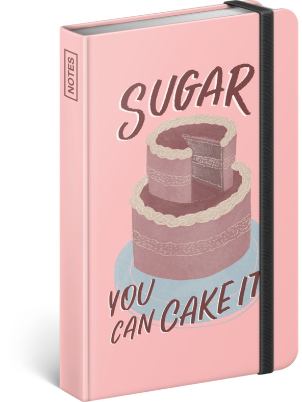 NOTIQUE NOTIQUE Notes Sugar - Studio Tabletters, podložen, 11 x 16 cm BAAGL