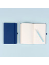 NOTIQUE NOTIQUE Notes Temno modra, podložena, 13 x 21 cm