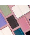 NOTIQUE NOTIQUE Notes Temno modra, podložena, 13 x 21 cm
