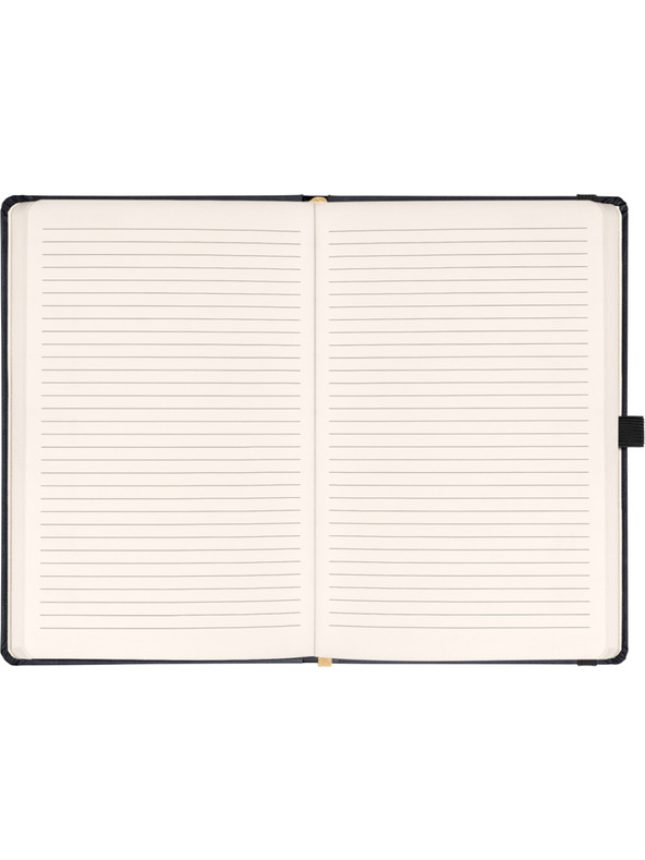 NOTIQUE NOTIQUE Notes Aprint, črn, podložen, 15 x 21 cm