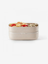 Lékué Kremni škatla za malico Lékué LunchBox To Go Organic (1000 ml)