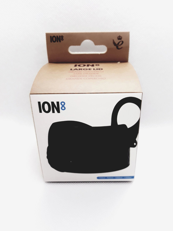 ION8 Črno nadomestno pokrovčko za steklenico Ion8 Leak Proof (750 do 1200 ml)