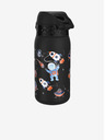ION8 Črna vzorčasta nerjavna steklenica Ion8 Leak Proof Space (400 ml)