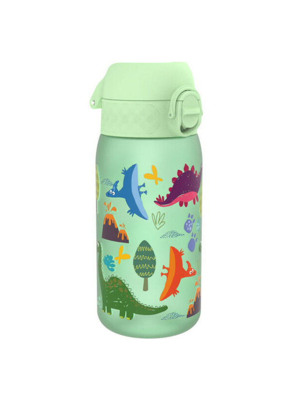 ION8 Ion8 neprepustna plastenka brez BPA dinozaver zelena 350 ml