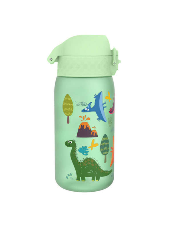 ION8 Ion8 neprepustna plastenka brez BPA dinozaver zelena 350 ml