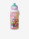Mepal Rumeno-rožnata vzorčasta steklenica za otroke Mepal Campus Paw Patrol Girls (400 ml)