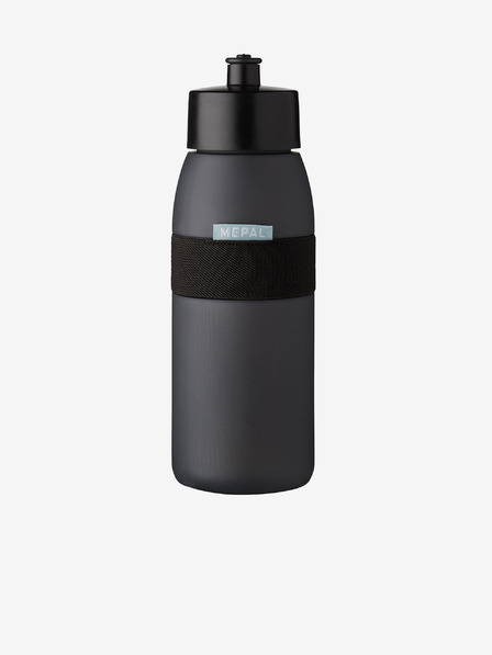 Mepal Črna športna plastenka Mepal Ellipse 500 ml