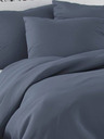 Kvalitex Saten Francoska posteljnina LUXURY COLLECTION 1+2, 220x200, 70x90cm temno siva