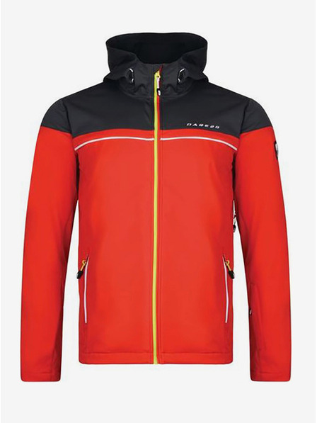 Dare 2B Črno-rdeča moška softshell jakna DARE 2B Amnesty