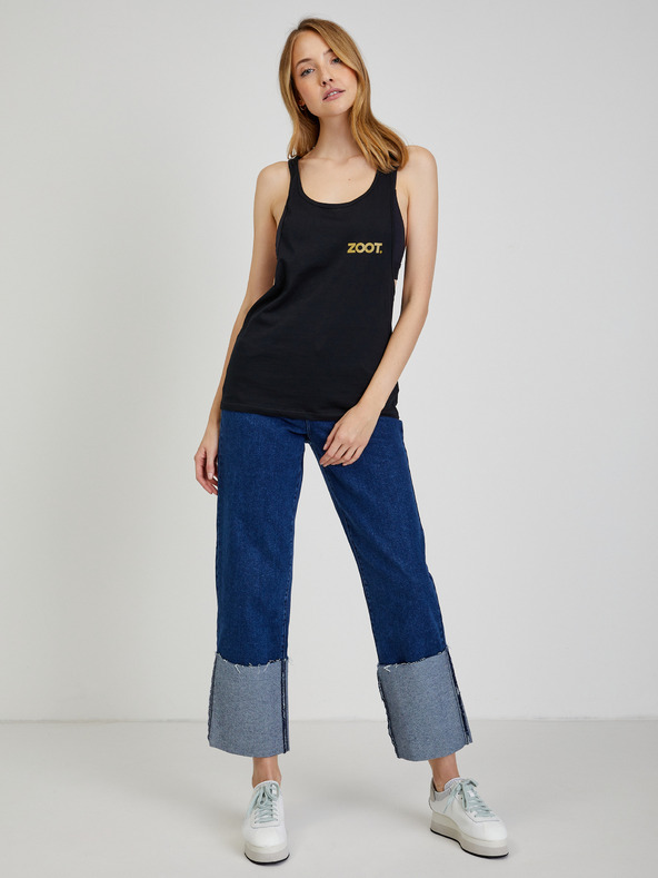 ZOOT.collab Črna ženska majica ZOOT
