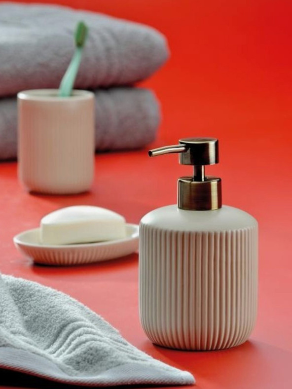 Kela Milo dozirnik Adele keramika siva 400 ml KELA