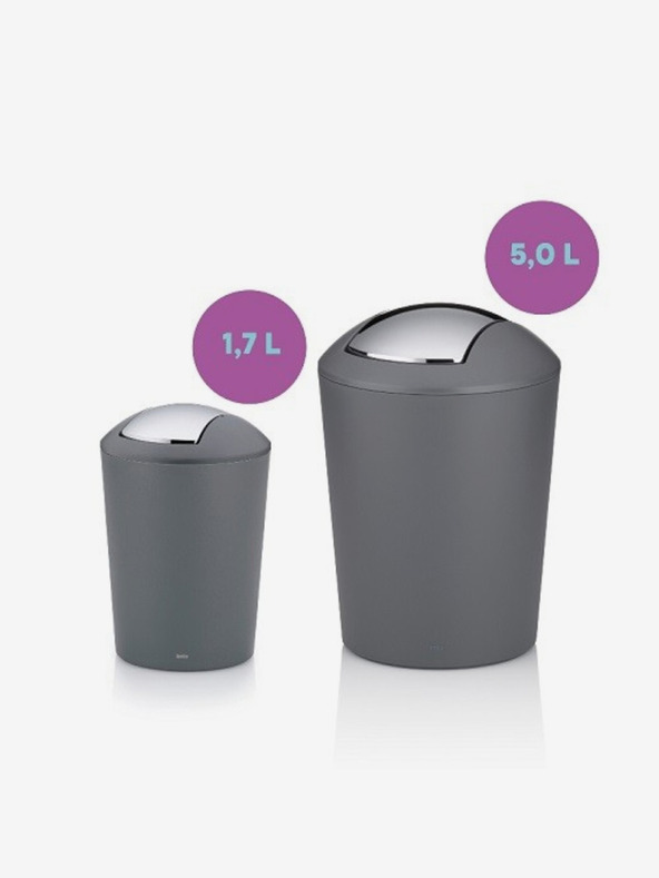 Kela Kozmetični koš MARTA 1,7 l bel KELA