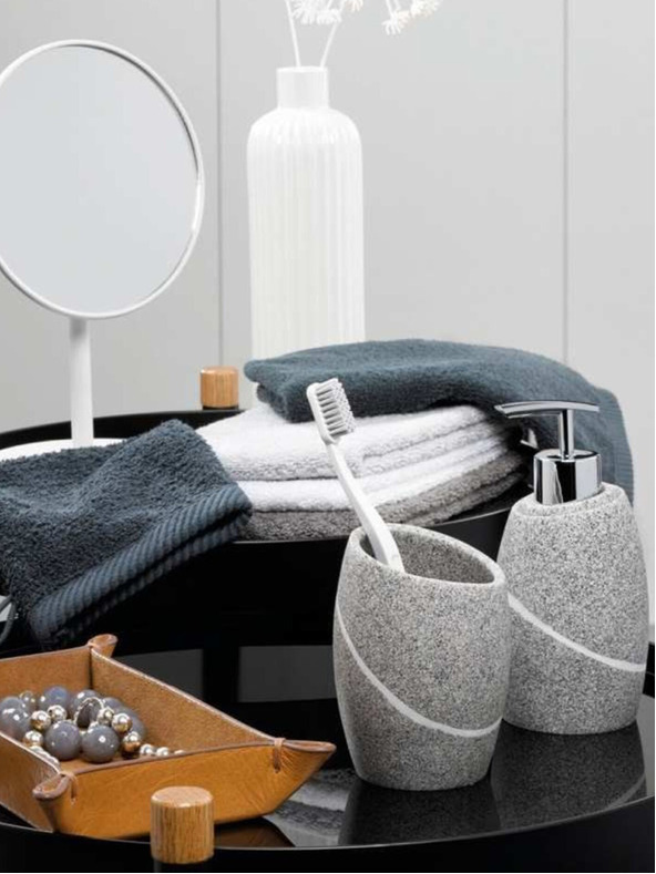 Kela Dozirnik mila TALUS poly, dekor kamen siv KELA