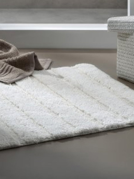 Kela Kopalniška preproga Megan 100% bombaž mahovno zelena 120,0x70,0x1,6cm KELA
