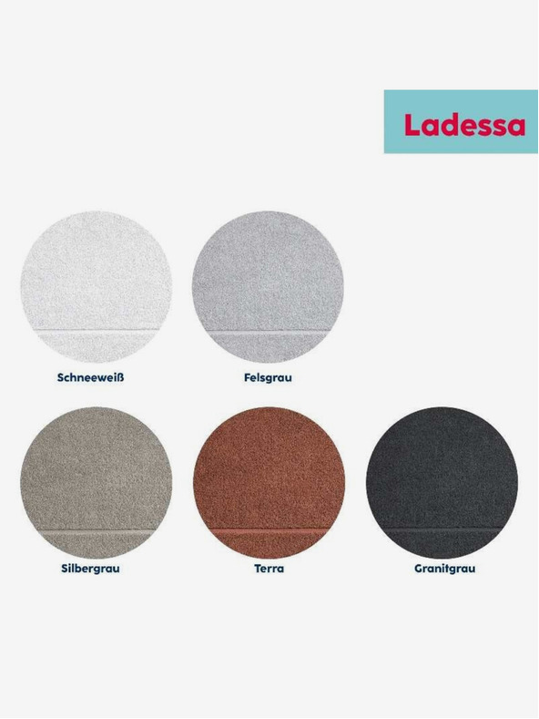 Kela Kopalniška preproga Ladessa 70x50 cm bombaž terra KELA