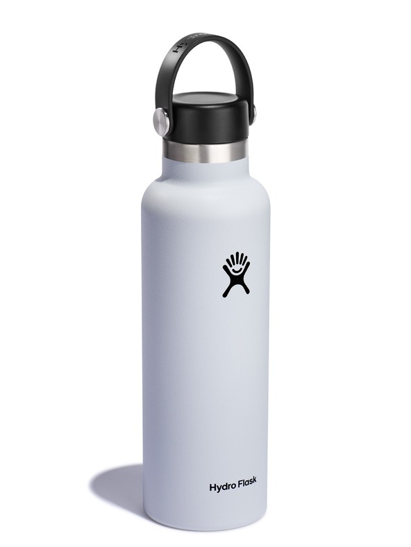 Hydro Flask Termalna steklenica Hydro Flask iz nerjavečega jekla Standard Mouth Flex Cap 21 oz (621 ml), bela