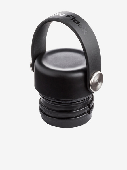 Hydro Flask Črna Hydro Flask iz nerjavečega jekla Standard Mouth Flex Cap (621 ml)