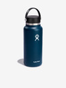 Hydro Flask Temno modra nerjavna termosteklenica Hydro Flask Wide Mouth Flex Cap (946 ml)
