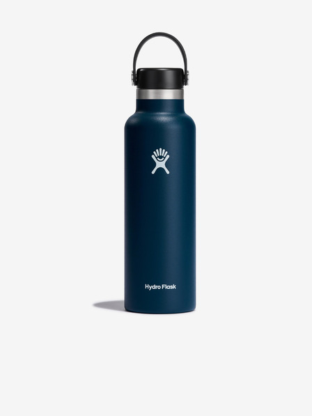 Hydro Flask Temno modra nerjavna termosteklenica Hydro Flask Standard Mouth Flex Cap (621 ml)