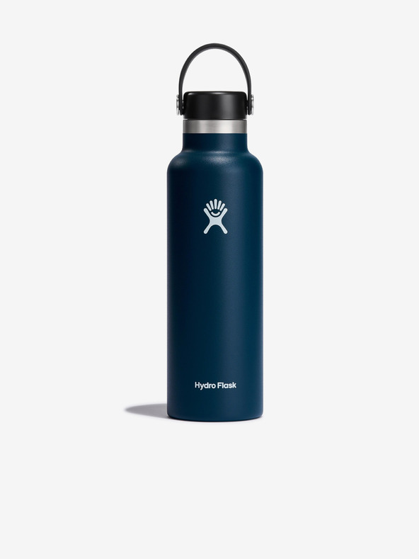 Hydro Flask Temno modra nerjavna termosteklenica Hydro Flask Standard Mouth Flex Cap (621 ml)