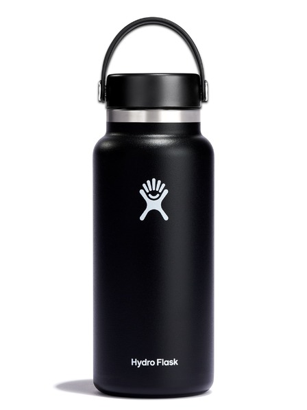 Hydro Flask Hydro Flask Nerjavna termosteklenica Wide Mouth Flex Cap 32 oz (946 ml) Črna