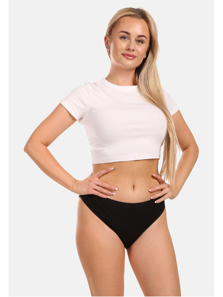 Pietro Filipi Komplet treh ženskih črnih hlačk Pietro Filipi