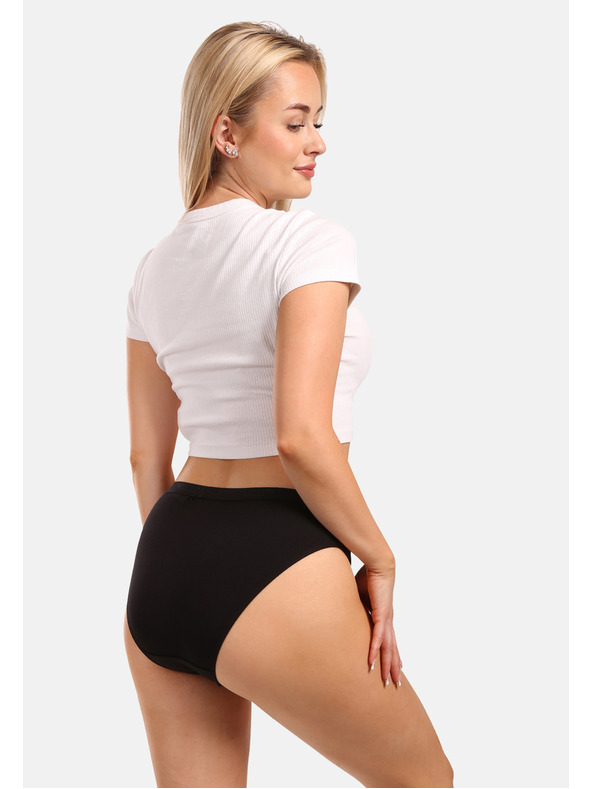 Pietro Filipi Komplet treh ženskih črnih hlačk Pietro Filipi